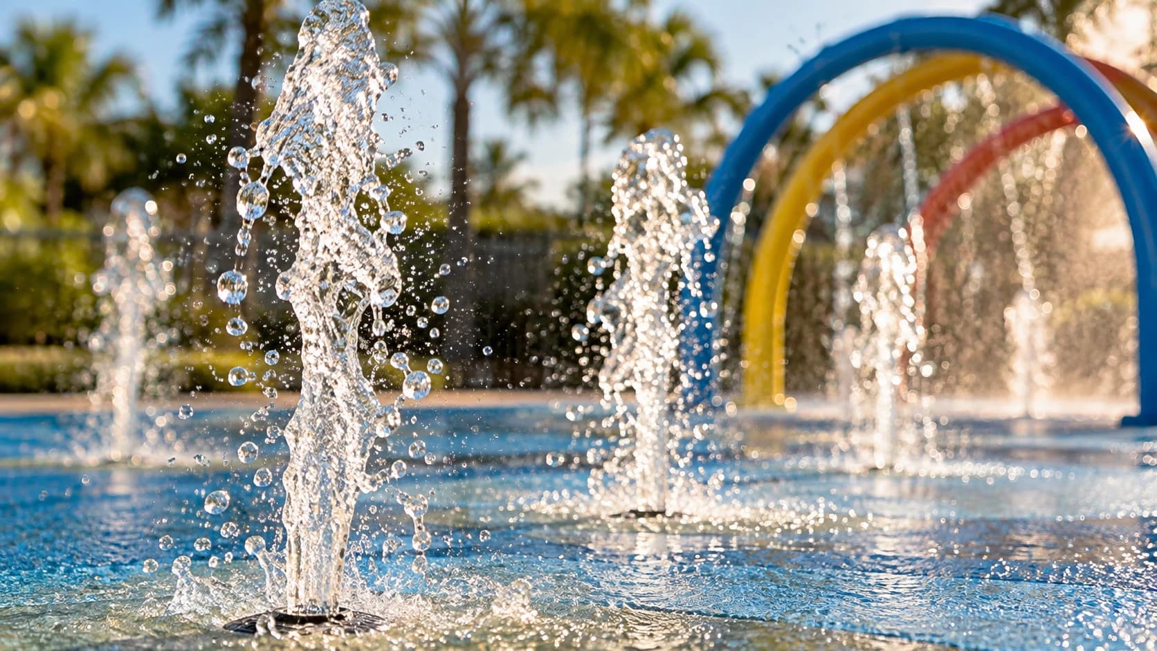 Holland Park’s splash pad turns local habitats into a play space